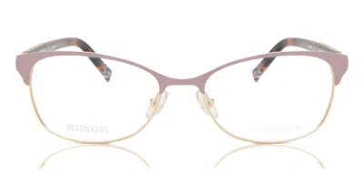 Missoni Mi 0023 35j Women's Glasses Gold Size 52 - Free Lenses - Blue Light Block Available In Pink Gold