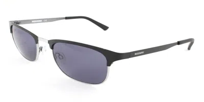 Missoni Mi 893 S02s Occhiali Da Sole Neri Per Uomo In Black