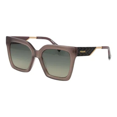 Missoni Mi-1067663 Brown Acetate Sunglasses In White