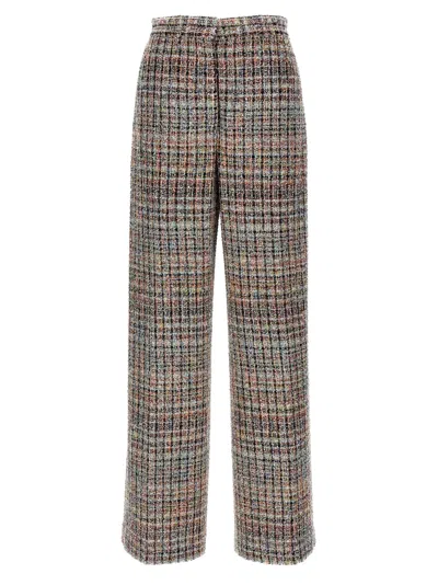 Missoni High Waist Wide Leg Sequin Pants In Multicolor
