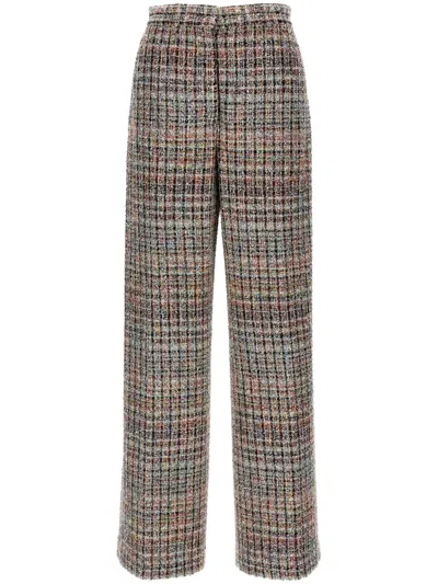 Missoni High Waist Wide Leg Sequin Pants In Multicolor