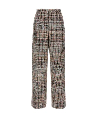 MISSONI MISSONI MICRO SEQUIN STRAIGHT LEG PANTS