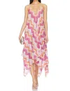 Missoni Microshade Long Cover Up In Pink In Pink