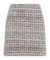 Missoni Knitted Mini Skirt In Gray