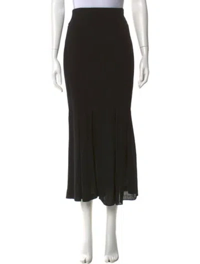 Pre-owned Missoni Midi Length Skirt In Black