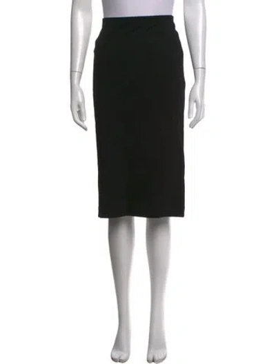 Pre-owned Missoni Midi Length Skirt In Black