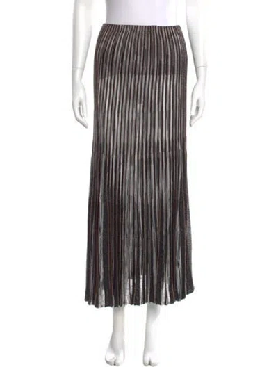 Pre-owned Missoni Midi Length Skirt In Multi