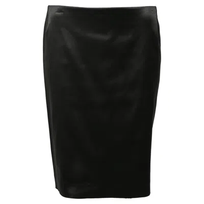 Missoni Midi Pencil Skirt In Black Acetate