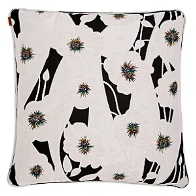 Missoni Midnight Garden Decorative Pillow, 20 X 20 In Nero