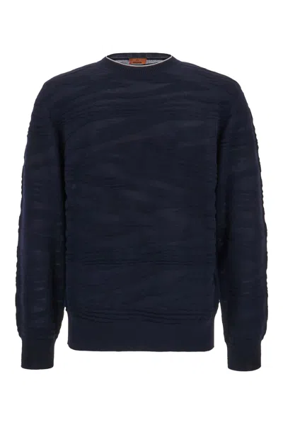 Missoni Midnight Wool Blend Sweater In S728p