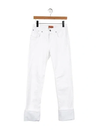 Pre-owned Missoni Mid-rise Straight Leg Jeans In Blue