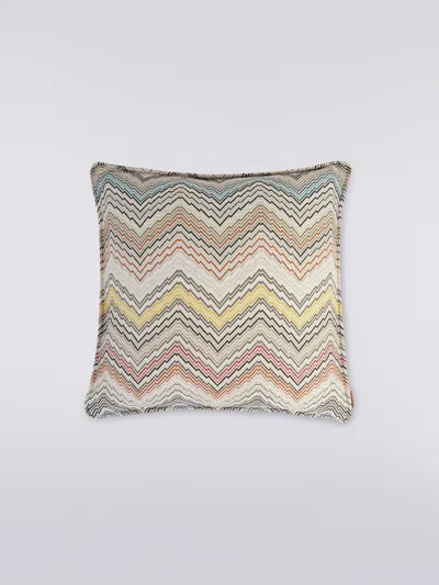 Missoni Cushions Beige Multicolor Uni In White