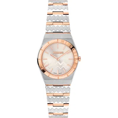 Missoni Milano Bracelet Watch, 29mm In Two Tone