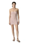 Missoni Patterned Mini Dress In Pink