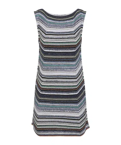 Missoni Mini Dress In Multi