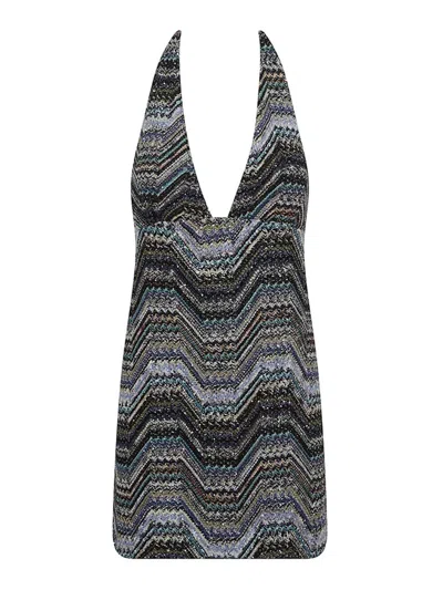 Missoni Mini Dress In Multi