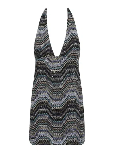 Missoni Mini Dress In Multi