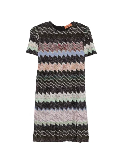 Missoni Mini Dress In Multi