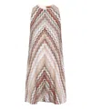 Missoni Sleeveless Dress In Multicolor