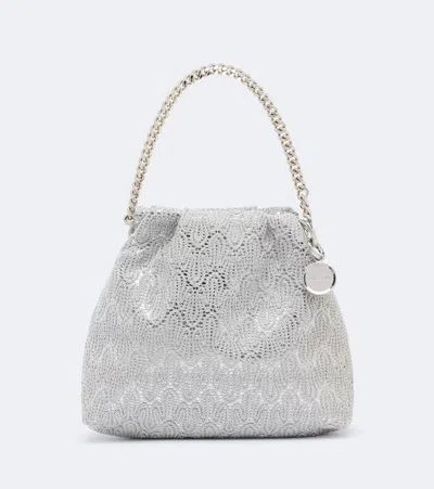 Missoni Mini Lamé Clutch In Silver