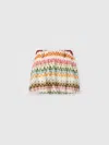 MISSONI MINI-ROCK MIT BALLONFORM UND ABSTRAKTEM BLUMENMUSTER