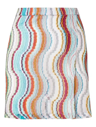 Missoni Mini Skirt In Multi