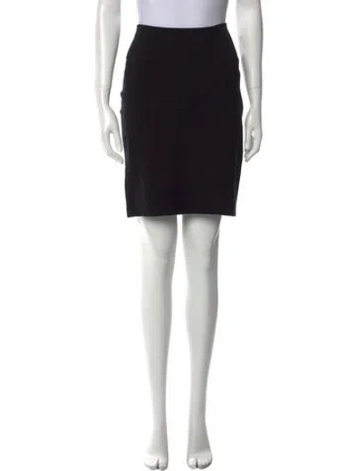 Pre-owned Missoni Mini Skirt In Black