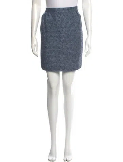 Pre-owned Missoni Mini Skirt In Blue