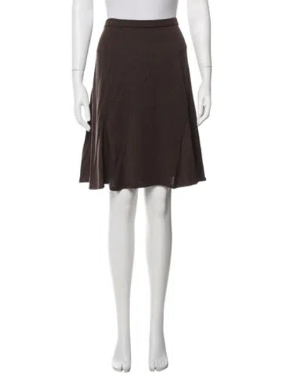 Pre-owned Missoni Mini Skirt In Brown