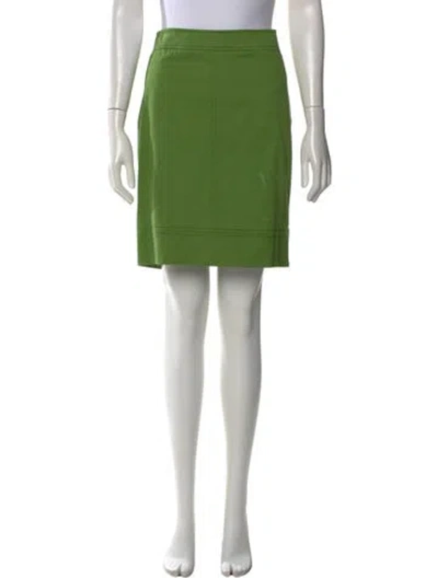 Pre-owned Missoni Mini Skirt In Green