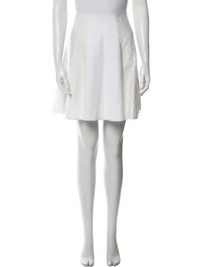 Pre-owned Missoni Mini Skirt In Neutral