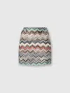 Missoni Zigzag-patterned Skirt - Women's - Viscose/polyester In Multi