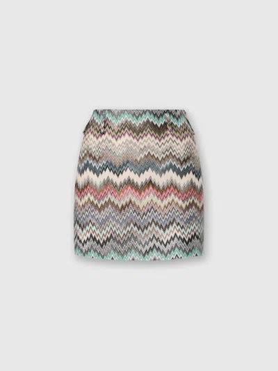 Missoni Zigzag-patterned Skirt - Women's - Viscose/polyester In Multi