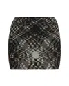 Missoni Embroidered Wool Blend Mini Skirt In Multi