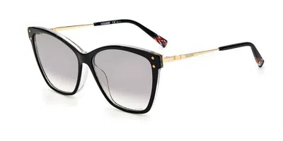 Missoni Mis 0003/s 807/9o Occhiali Da Sole Neri Per Donna In Black