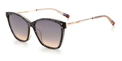 Missoni Mis 0003/s Kdx/ff Occhiali Da Sole Neri Per Donna In Brown