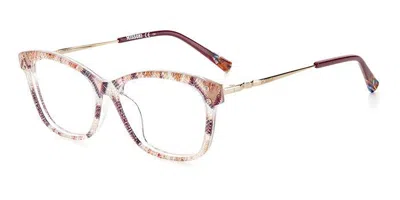 Missoni Mis 0006 5nd Women's Glasses Brown Size 53 - Free Lenses - Blue Light Block Available In Pattern Brown