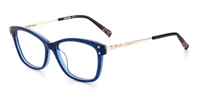 Missoni Mis 0006 S6f Occhiali Da Vista Blu Per Donna (solo Montatura) In Gray