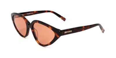 Missoni Mis 0010/s 0uc Women's Sunglasses Tortoiseshell Size 56 In Brown