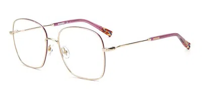 Missoni Mis 0017 Yep Occhiali Da Vista Oro Per Donna (solo Montatura) In Multi