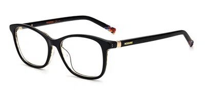 Missoni Mis 0020 807 Occhiali Da Vista Neri Per Donna (solo Montatura) In Black