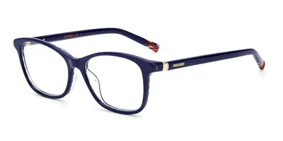 Missoni Mis 0020 Pjp Occhiali Da Vista Blu Per Donna (solo Montatura) In Blue