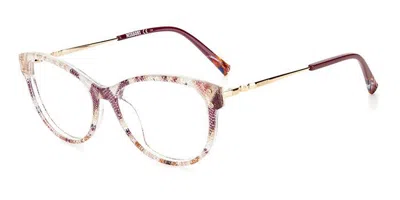 Missoni Mis 0027 5nd Women's Glasses Brown Size 54 - Free Lenses - Blue Light Block Available In Pattern Brown