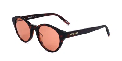 Missoni Mis 0030/s 086 Women's Sunglasses Tortoiseshell Size 49 In Brown