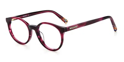 Missoni Mis 0032 7ff Women's Glasses Tortoiseshell Size 49 - Free Lenses - Blue Light Block Available In Purple Tortoise