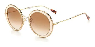Missoni Mis 0033/s 5bd/ha Women's Sunglasses Gold Size 51