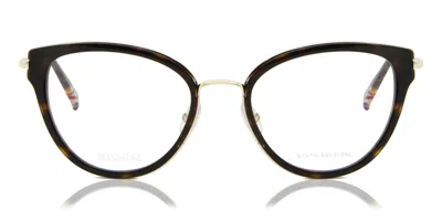 Missoni Mis 0035 086 Occhiali Da Vista Tartarugatishell Per Donna (solo Montatura) In Metallic