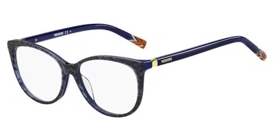 Missoni Mis 0038 S6f Occhiali Da Vista Neri Per Donna (solo Montatura) In Gray