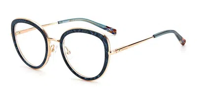 Missoni Mis 0043 Zi9 Occhiali Da Vista Verdi Per Donna (solo Montatura) In Black