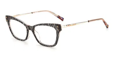 Missoni Mis 0045 Kdx Occhiali Da Vista Neri Per Donna (solo Montatura) In Brown